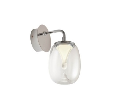 LED аплик REDO 01-3923 DROP AP LED 6W 3000K CH