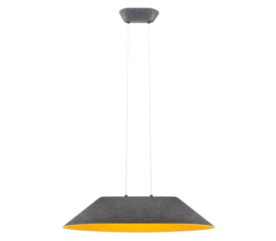 LED пендел REDO 01-4103 AKIRA SU LED 12W 2700K DARK GREY/ORANGE