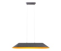 LED пендел REDO 01-4107 AKIRA SU LED 23.5W 2700K DARK GREY/ORANGE