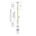 LED декоративен маркуч REDO 01-4173 FREEDOM 360 SIST.LINIAR LED SMD 90W IP65 3000K SBK 10M
