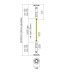 LED декоративен маркуч REDO 01-4286 FREEDOM 360 SIST.LINIAR LED SMD 45W IP65 4000K SBK 5M