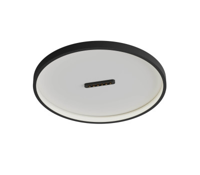 LED плафон REDO 01-4292 BUTTON PL LED 47W CCT 2700K/3000K BK TRIAC
