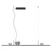 LED пендел REDO 01-4296 DUNE SU LED 40W SBK/SMOKE 2700K