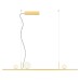 LED пендел REDO 01-4297 DUNE SU LED 40W BRASS GD/OPAL 3000K