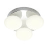 LED плафон за баня REDO 01-4306 OVUM PL LED 3X5W 3000/4000K IP44 CH