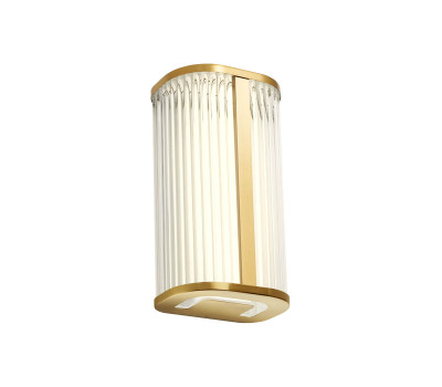 REDO 01-4313 RIGO AP LED 1X12W 3000/4000K IP44 BRASS