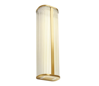 LED аплик за баня REDO 01-4316 RIGO AP LED 1X20W 3000/4000K IP44 BRASS