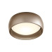 LED плафон REDO 01-4320 POLL PL LED 20W 3000K BRUSHED BROWN TRIAC