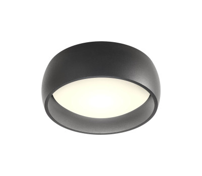 LED плафон REDO 01-4321 POLL PL LED 20W 3000K SBK TRIAC