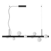 LED пендел REDO 01-4335 GOJI SU 8L 47W SBK