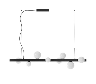 LED пендел REDO 01-4335 GOJI SU 8L 47W SBK