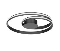 REDO 01-4359 TORSION PL LED 40W CCT 2700K/3000K/4000K BK