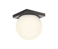 LED плафон за баня REDO 01-4381 OPALE PL/AP LED 12W 2700K SBK