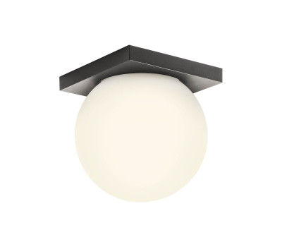 LED плафон за баня REDO 01-4383 OPALE PL/AP LED 12W 3000K SBK