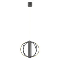 LED пендел REDO 01-4427 MOSS SU LED 20W 3000K D300 SBK