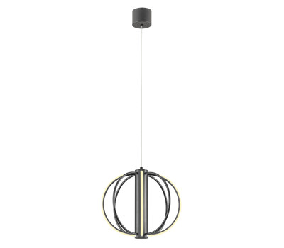 LED пендел REDO 01-4427 MOSS SU LED 20W 3000K D300 SBK