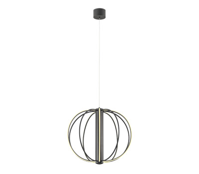 LED пендел REDO 01-4430 MOSS SU LED 41W 3000K D500 SBK