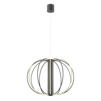 LED пендел REDO 01-4433 MOSS SU LED 72W 3000K D700 SBK