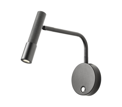 LED аплик с ключ REDO 01-4437 DRILL AP LED 8W 2700K SBK