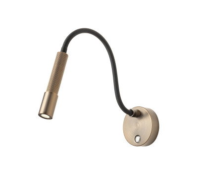 LED аплик с ключ REDO 01-4445 DRILL AP LED 8W 3000K ABZ WITH FLEXIBLE ARM