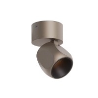 REDO 01-4486 CRISP AP/PL LED 8W 2700K/3000K SILVER COFFEE TRIAC