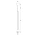REDO 01-4514 CRISP SU LED 9.5W 2700K SILVER COFFEE TRIAC 500