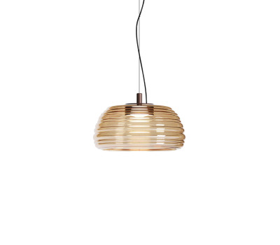 LED пендел REDO 01-4540 ONDULA SU LED 18W 2700K/3000K COFFEE TRIAC