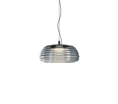 LED пендел REDO 01-4541 ONDULA SU LED 18W 2700K/3000K SBK TRIAC