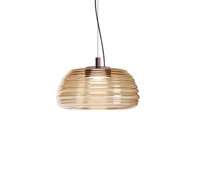 LED пендел REDO 01-4542 ONDULA SU LED 20W 2700K/3000K COFFEE TRIAC