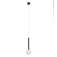 LED пендел REDO 01-4551 BOLLA SU LED 8W 2700K/3000K SBK TRIAC