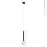 LED пендел REDO 01-4551 BOLLA SU LED 8W 2700K/3000K SBK TRIAC