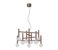 LED полилей REDO 01-4556 BOLLA SU LED 42W 2700K/3000K COFFEE TRIAC