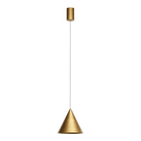 REDO 01-4596 KONOS SU D180x175 10W 2700K ANTIQUE BRASS
