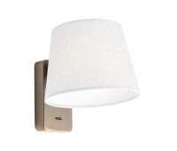 Аплик с ключ REDO 01-4645 NEMIA AP E27 ABZ + SCW Beige Аплик с ключ REDO 01-4645 NEMIA AP E27 ABZ + SCW Beige