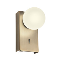 LED аплик с ключ и USB REDO 01-4658 NORMA AP LED 5W 3000K ABZ