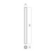 REDO 01-4683 CRISP AP LED 6.6W 3000K SILVER COFFEE