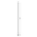 REDO 01-4689 CRISP AP LED 6.6W 3000K SBK