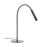 LED настолна лампа REDO 01-4720 DRILL VE LED 8W 3000K SBK WITH FLEXIBLE ARM