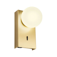 LED аплик с ключ и USB REDO 01-4766 NORMA AP LED 5W 2700K MGD