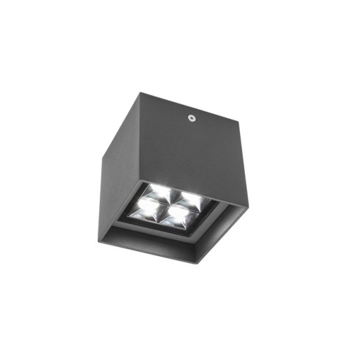 LED фасадна луна за външен монтаж REDO OUTDOOR 90229 HUB PL LED 9W IP54 DG 3000K