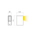 LED фасаден аплик REDO OUTDOOR 90645 IZAR 11W IP65 DG 2700K