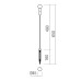 REDO OUTDOOR 90649 TORCH H65 LED 1.5W IP65 DG 3000K