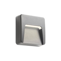 LED фасадна луна за външен монтаж REDO OUTDOOR 90681 HOLOS 1.5W IP65 DG 3000K