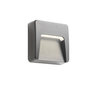 LED фасадна луна за външен монтаж REDO OUTDOOR 90681 HOLOS 1.5W IP65 DG 3000K