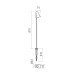REDO OUTDOOR 90705 NIVALIS ST H61 LED 6.8W IP65 DG 3000K