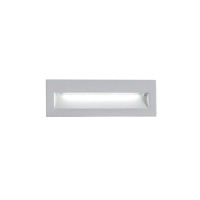 LED фасадна луна за вграждане в стена REDO OUTDOOR 90736 IGOR AP LED 6W IP54 WH 2700K