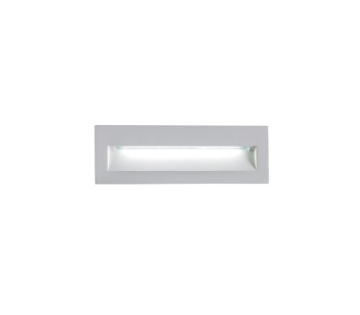 LED фасадна луна за вграждане в стена REDO OUTDOOR 90736 IGOR AP LED 6W IP54 WH 2700K