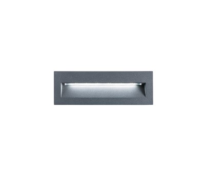 LED фасадна луна за вграждане в стена REDO OUTDOOR 90737 IGOR AP LED 6W IP54 DG 2700K