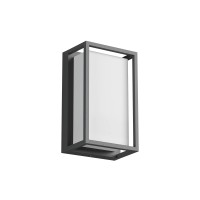 LED фасаден аплик REDO OUTDOOR 90745 QUADRIS AP LED COB 12W IP54 DG CCT 2700K-3000K
