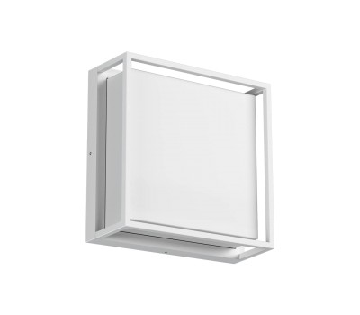 LED фасаден плафон REDO OUTDOOR 90747 QUADRIS PL LED COB 20W IP54 SWH CCT 2700K-3000K